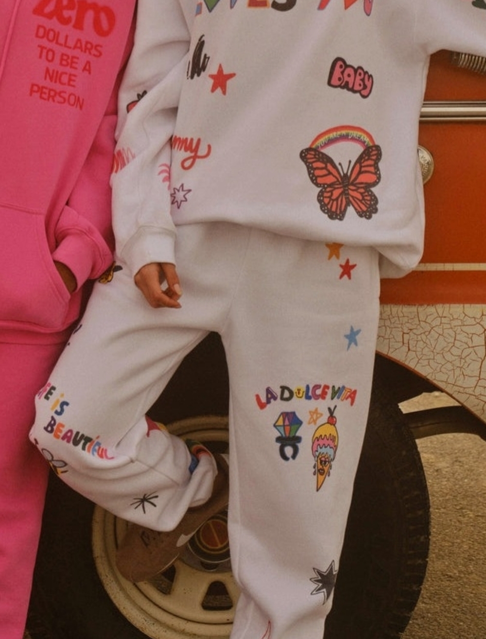 FP Movement x Mayfair Love Graphic Sweatpants - Picture 9 of 9